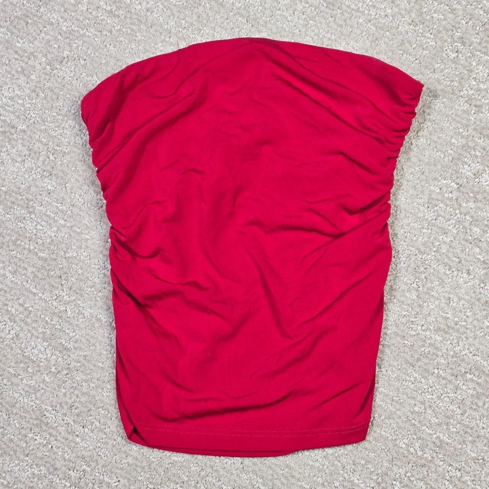 Wild Fable red tube crop top in XS
